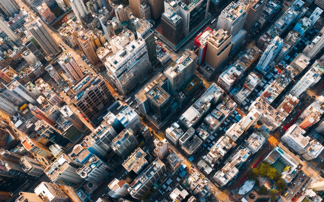 aerial view of city buildings during daytime